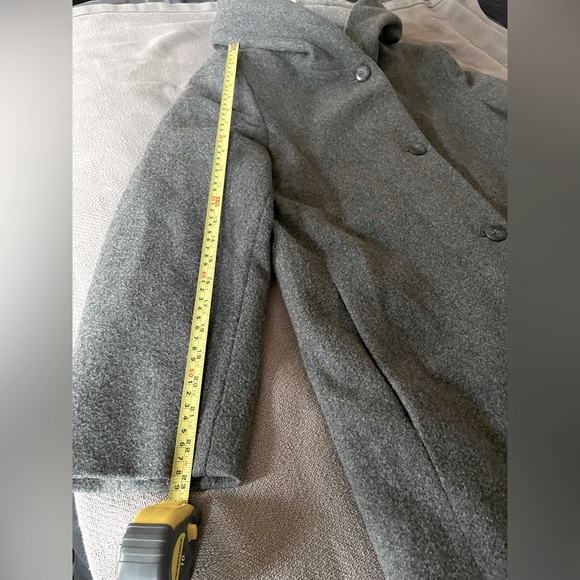 Vintage Hooded Wool Coat - Picture 8 of 9